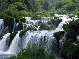 Wasserfall im Krka Nationalpark