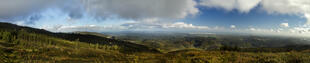 Panorama über das Monchique Gebirge 