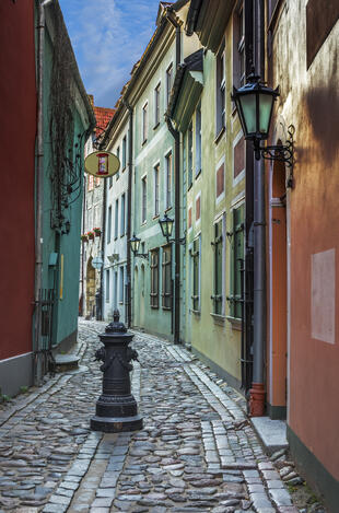 Altstadtgasse in Riga 