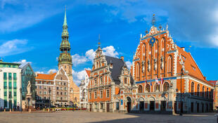 Rathausplatz in Riga