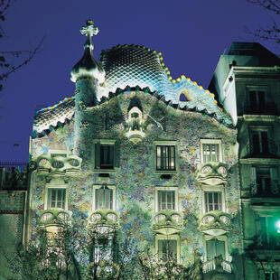 Casa Batllo bei Nacht