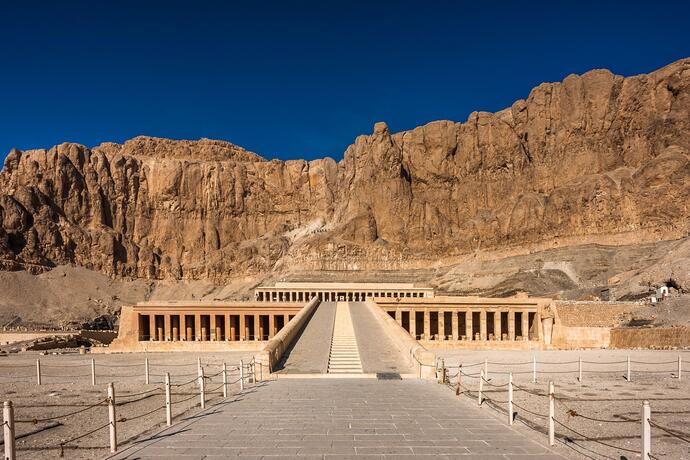 Hatschepsut Tempel Außenansicht 