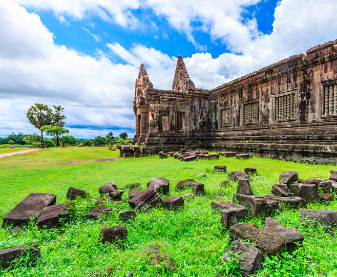 Wat Phu Tempel