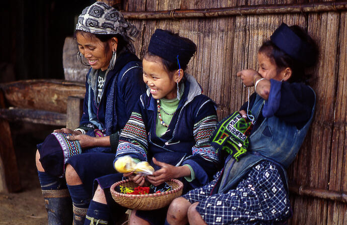 Hmong-Frauen