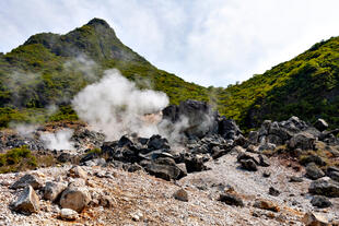 Owakudani-Tal in Hakone 