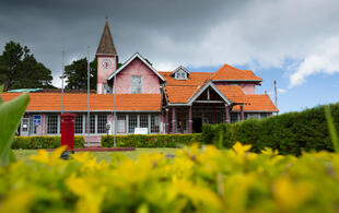 Koloniale Häuser in Nuwara Eliya