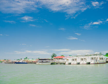 Küste von Belize City