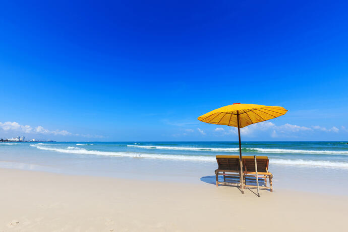 Strand von Hua Hin 