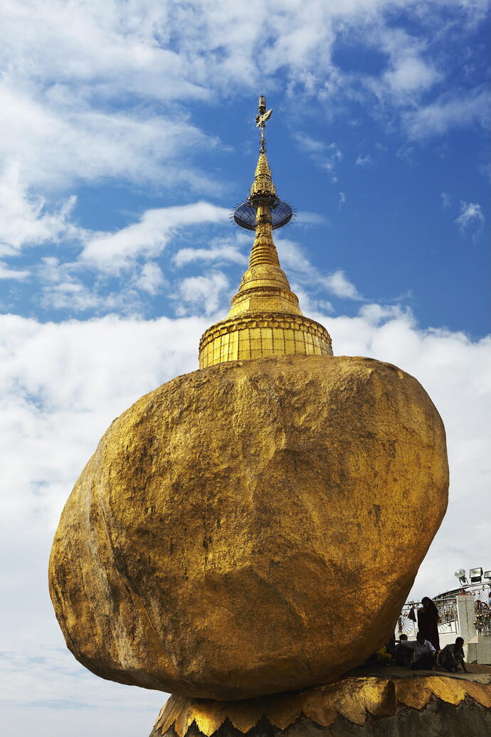 Goldener Felsen