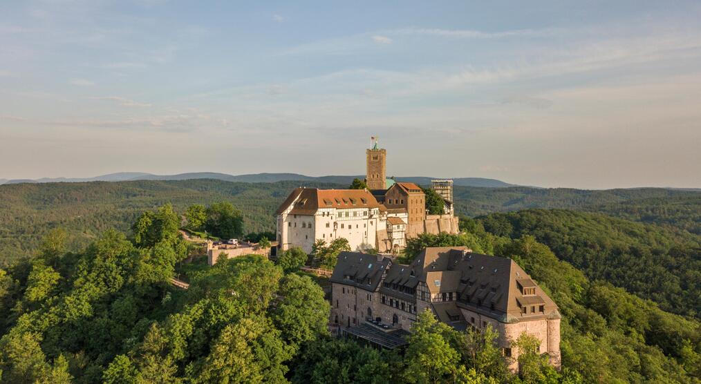 Wartburg aus der Luft