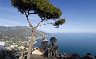 Ausblick von der Villa Cimbrone