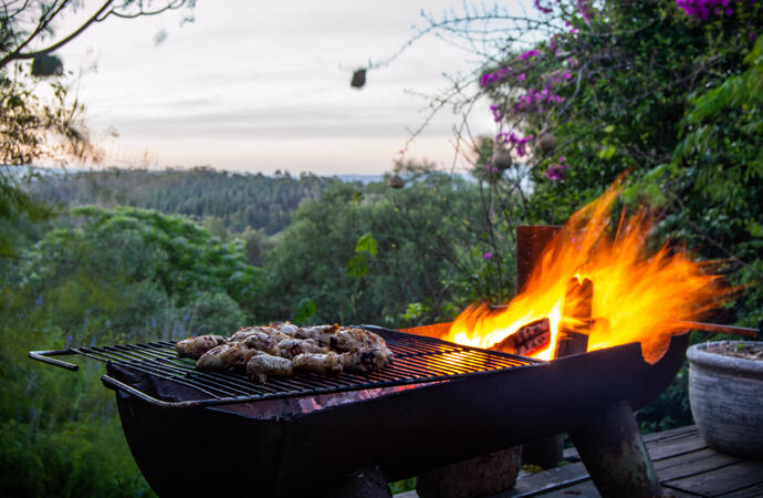 traditioneller Grillbraai