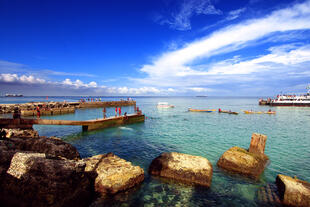 Strand von Goree Island