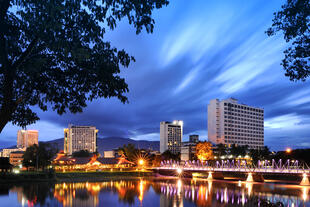 Blick auf Chiang Mai