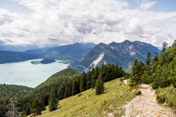 Blick vom Jochberg