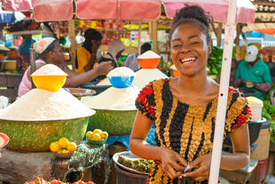 Afrikanischer Markt