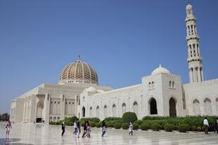 Sultan Qaboos Moschee in Mascat