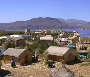 Das Leben auf der Uros Insel