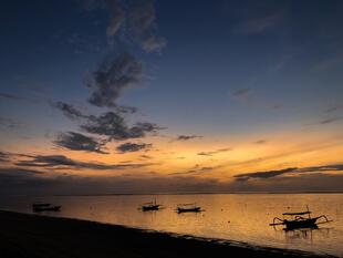 Sonnenaufgang Nusa Dua