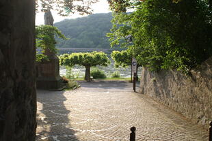 Frühlingsspaziergang am Rheinufer