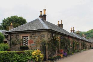 Luss Village am Loch Lomond