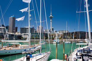 Hafen von Auckland