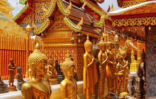 Buddha Statuen am Doi Suthep