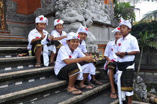 Kinder in Ubud 