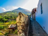 Schmale Gasse Stromboli 