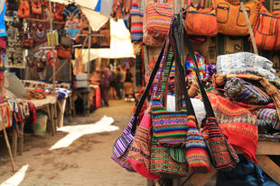 Souvenirs in Cuzco