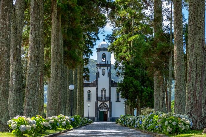 Sete Cidades Kirche