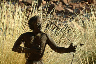 Statue in Twyfelfontein