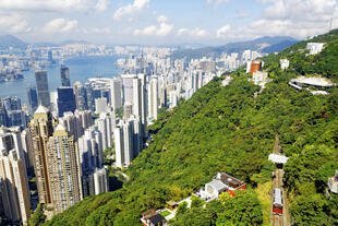 Blick vom Victoria Peak