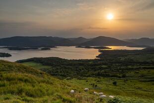 Loch Lomond am Abend