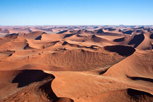 Blick auf die Namib Wüste