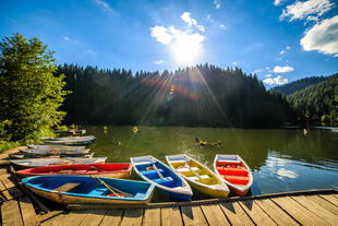 Boote am Roten See