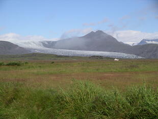 Gletscherzunge des Vatnajökull