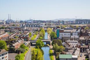 Dublin aus der Vogelperspektive