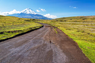 Weg zum Cotopaxi