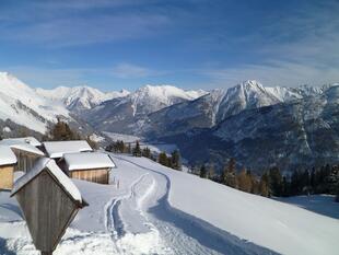 Lechtal im Winter