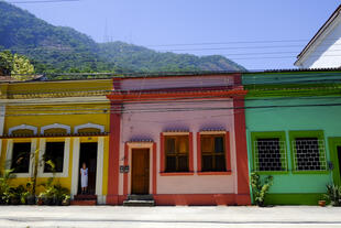 Bunte Straßen von Rio de Janeiro