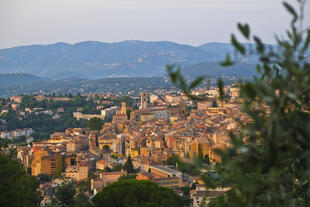 Blick über Grasse