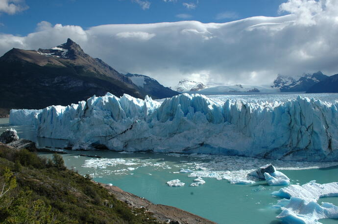 Der Perito Moreno Gletscher