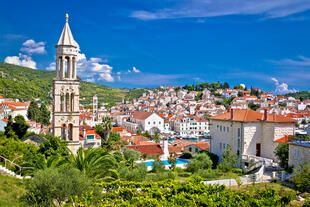 Blick auf Hvar