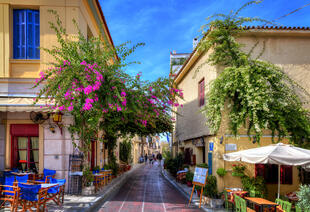 Plaka in Athen