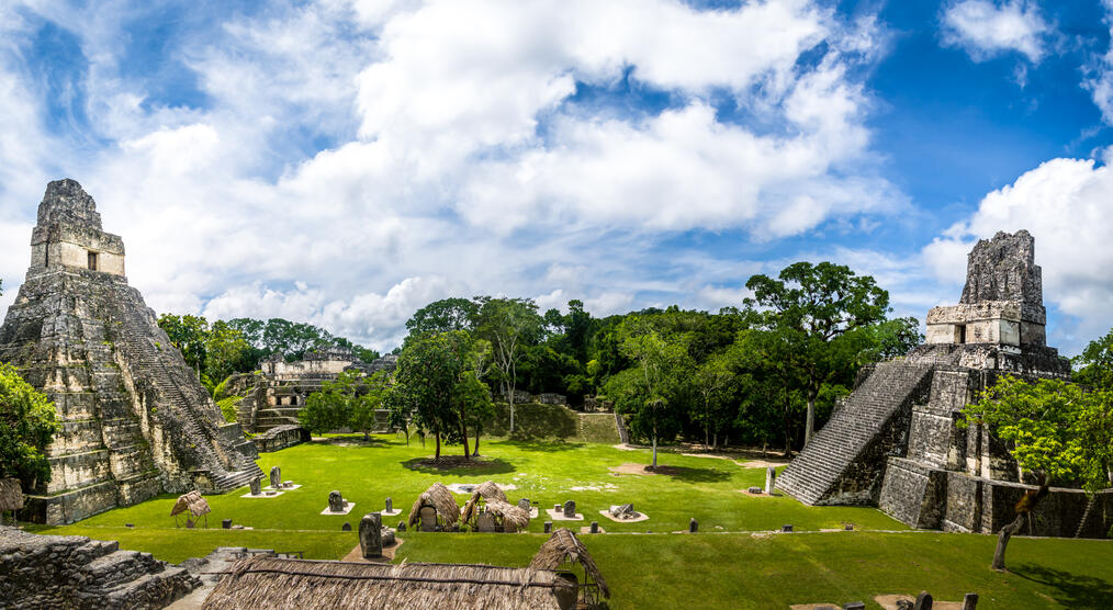 Plaza Mayor at Tikal National Park