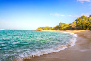 Sandstrand im Tayrona Nationalpark