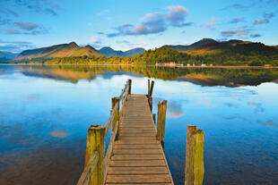 Steg bei Derwent Water