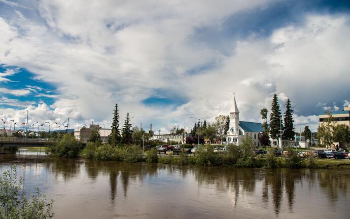 Fairbanks im Frühling