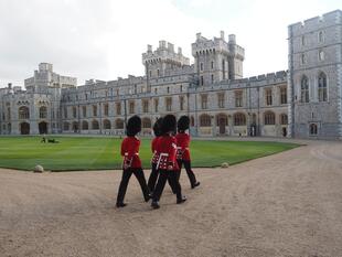 Innenhof Windsor Castle